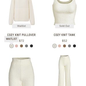 Skims Cozy Set in Bone